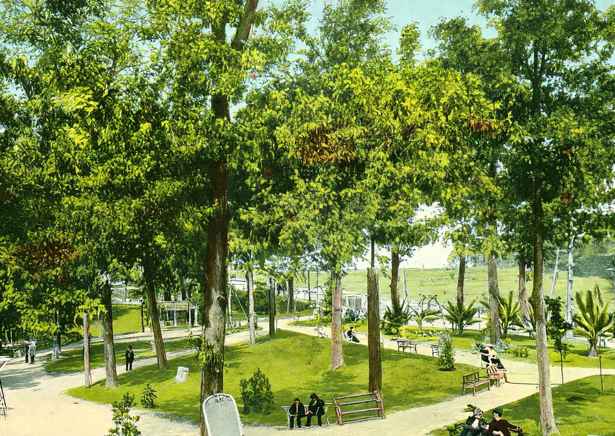 Rivermont Park Lynchburg Virginia in 1906 Vintage Print (7 Sizes)