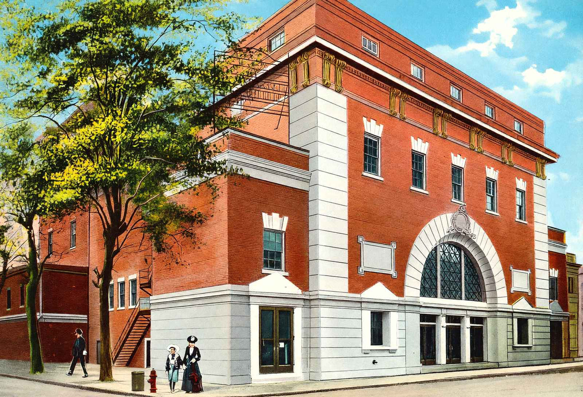 Lyric Theatre Mobile Alabama in 1905 Vintage Print (7 Sizes) - Shipped Flat