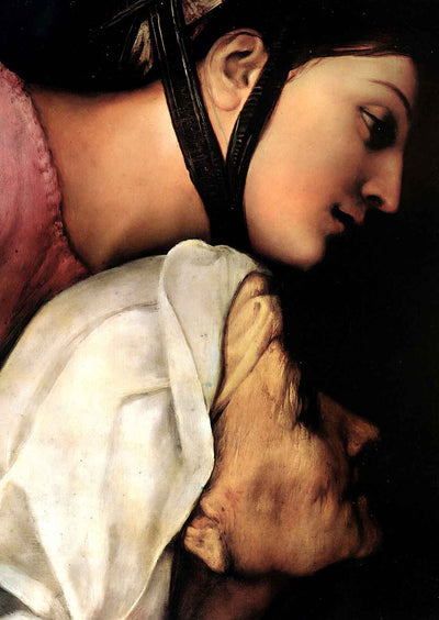 Madonna of the Cloth (Detail) 1514 Painting by Raphael Art Print (6 Sizes)