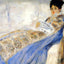 Madame Monet Art Print 1872 Painting by Pierre-Auguste Renoir (6 Sizes)