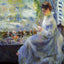Madame Chocquet Reading Art Print 1876 by Pierre-Auguste Renoir (6 Sizes)