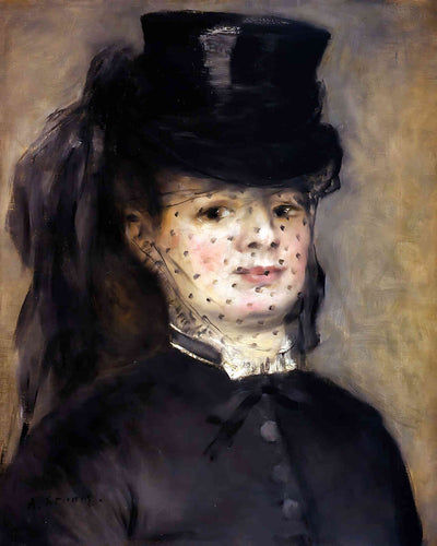Madame Darras As an Horsewoman by Pierre-Auguste Renoir 8x10" Art Print