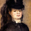 Madame Darras As an Horsewoman art print by Pierre-Auguste Renoir (1873)