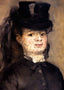 Madame Darras As an Horsewoman Art Print 1873 by Pierre-Auguste Renoir (6 Sizes)