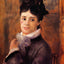 Madame Claude Monet art print by Pierre-Auguste Renoir (1872)