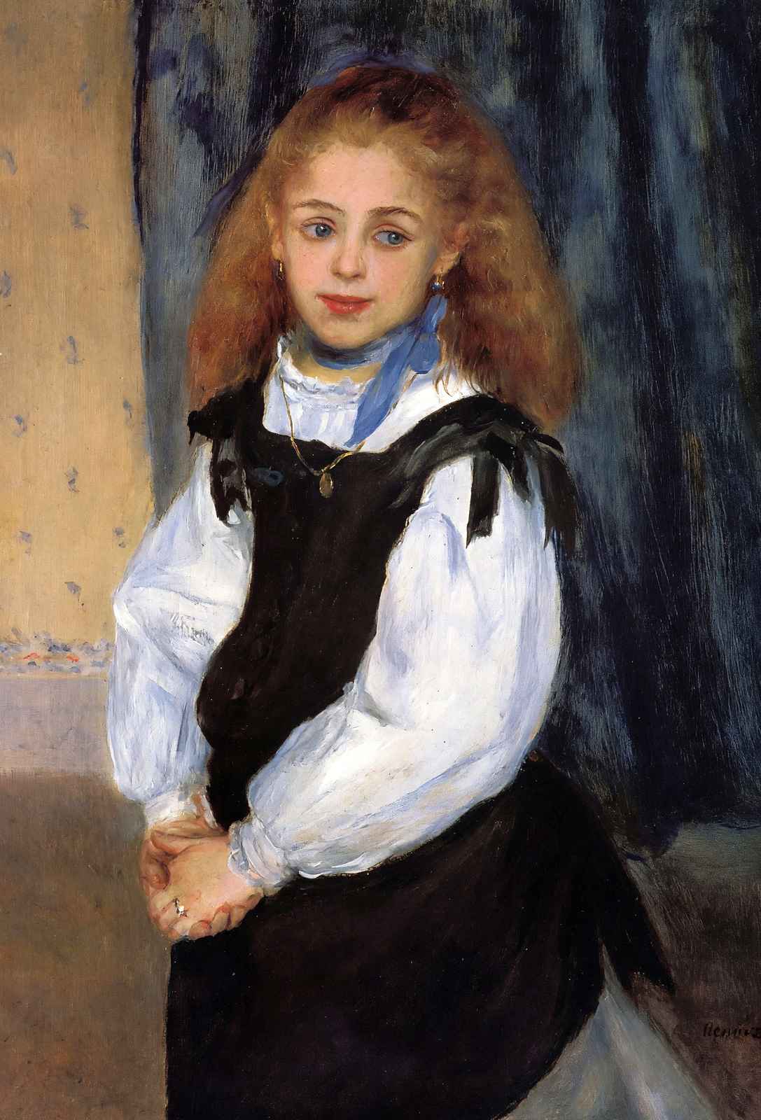 Mademoiselle Legrand 1875 Painting by Pierre-Auguste Renoir Art Print (6 Sizes)