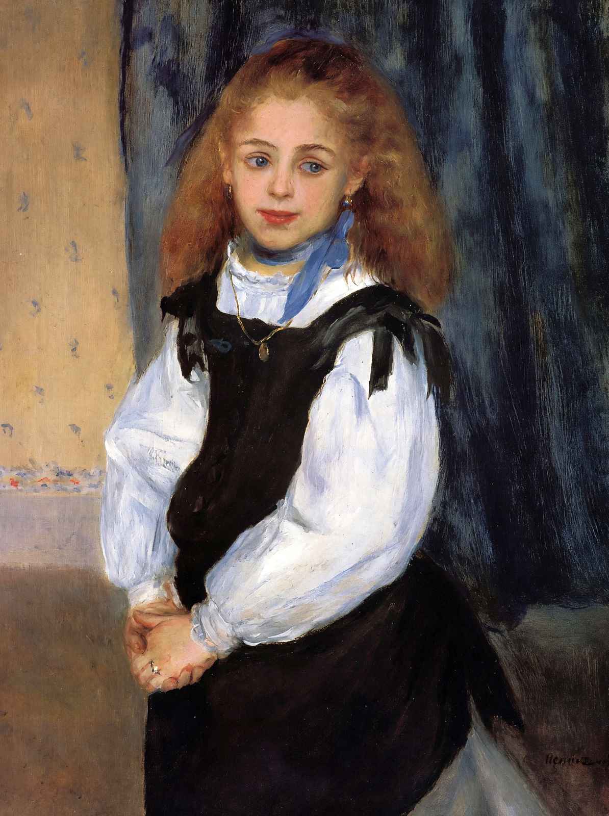 Mademoiselle Legrand 1875 Painting by Pierre-Auguste Renoir Art Print (6 Sizes)