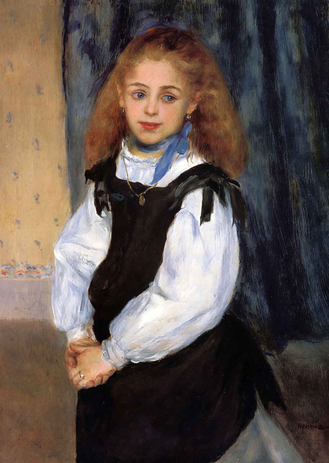 Mademoiselle Legrand 1875 Painting by Pierre-Auguste Renoir Art Print (6 Sizes)