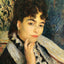 Madame Alphonse Daudet Art Print 1876 by Pierre-Auguste Renoir (6 Sizes)