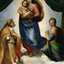 Madonna Sixtina Painting by Raphael Bible Art Print (6 Sizes) - Mary