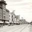 Main Street Looking North Findlay Ohio in 1906 Restored Photo Print (7 Sizes)