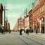 Main Street Bridgeport in 1907 Vintage Print (7 Sizes) - Premium Print