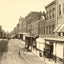 Main Street in Salisbury in 1905 vintage photo