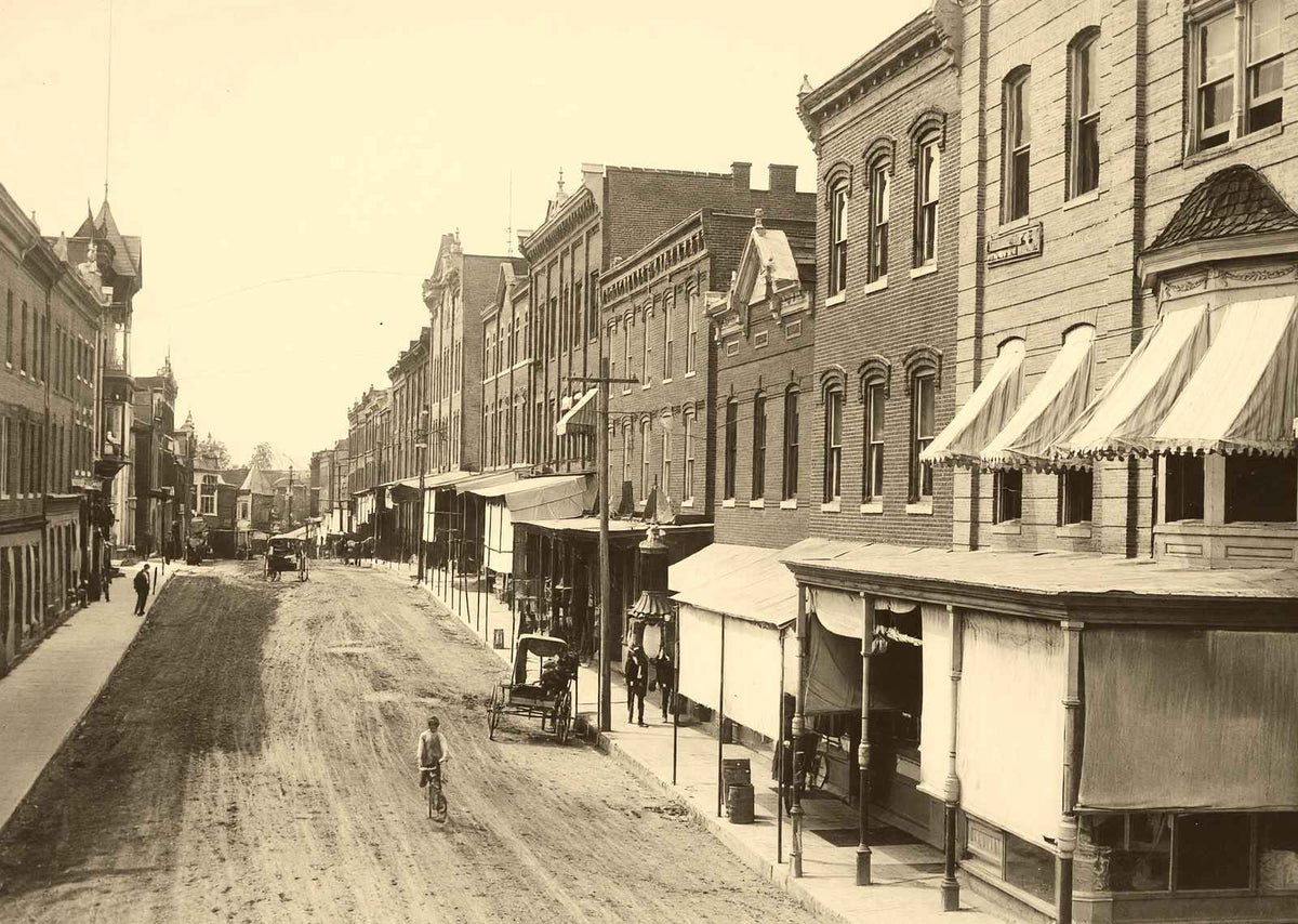 Main Street Salisbury MD in 1905 Vintage Photo (7 Sizes) - Acid Free