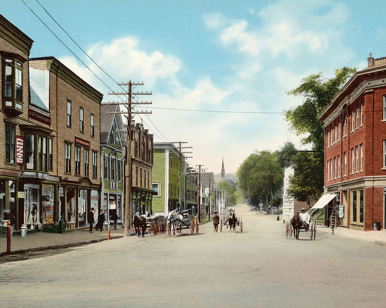 Main Street Looking West