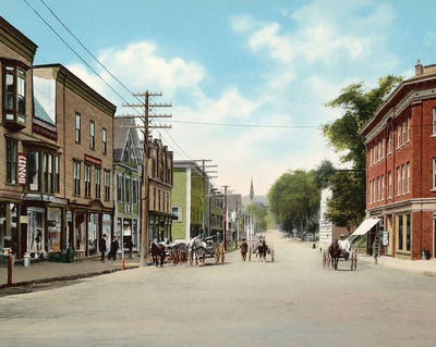 Main Street Looking West