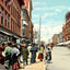 Main Street Hartford in 1904 Vintage Print (7 Sizes) - High Quality