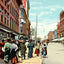 Main Street Hartford in 1904 Vintage Print (7 Sizes) - High Quality