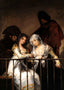 Majas on a Balcony 1808 Painting by Francisco Goya Fine Art Print (6 Sizes)
