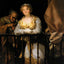 Maja and Celestina on a Balcony Art Print 1812 by Francisco Goya (6 Sizes)