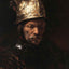 Man in a Golden Helmet Art Print 1650 Painting by Rembrandt (6 Sizes)
