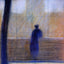 Man Leaning on a Parapet art print by Georges Seurat (1881)