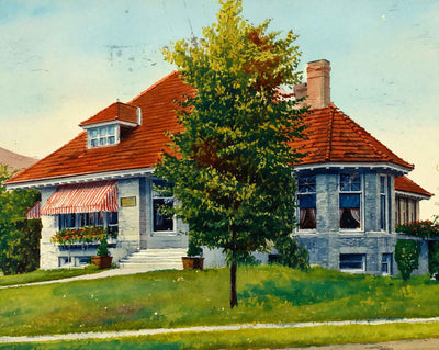 Mark Skinner Library art print