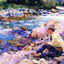 Man Fine Art Print Seated by a Stream 1912 by John Singer Sargent (6 Sizes)