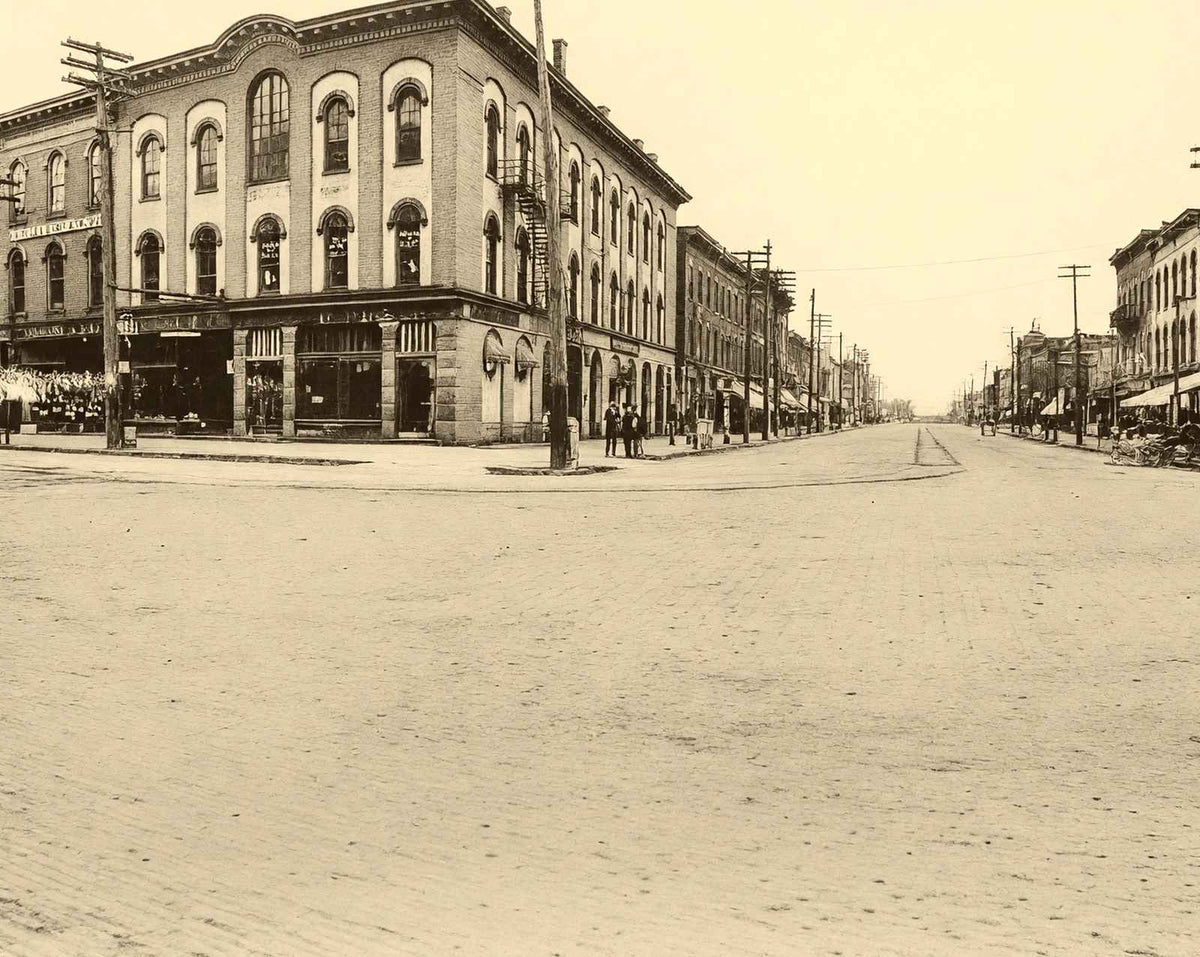 Market and Main Streets