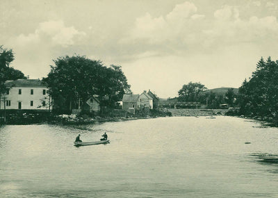 Marsh Stream Frankfort Maine in 1907 Vintage Print (7 Sizes) - Archival Paper