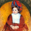 Margot Art Print 1902 Painting by Mary Cassatt (6 Sizes) - Acid Free
