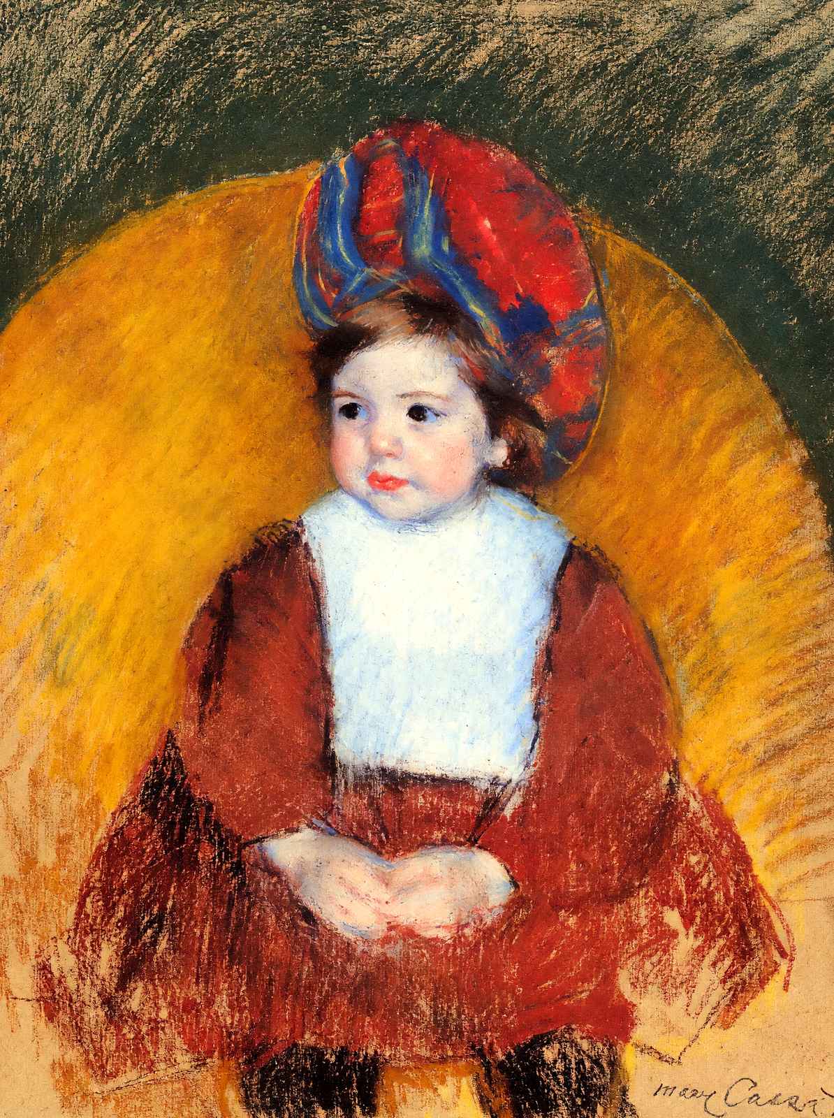 Margot Art Print 1902 Painting by Mary Cassatt (6 Sizes) - Acid Free
