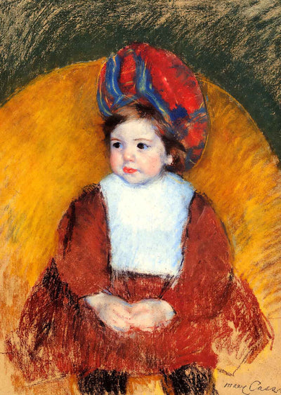 Margot Art Print 1902 Painting by Mary Cassatt (6 Sizes) - Acid Free