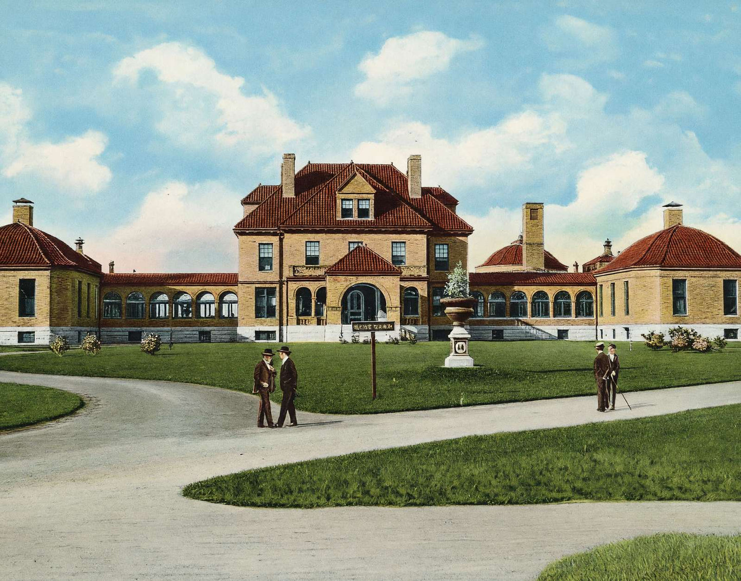 Mary Hitchcock Memorial Hospital Hanover NH in 1910 Vintage Print (7 Sizes)