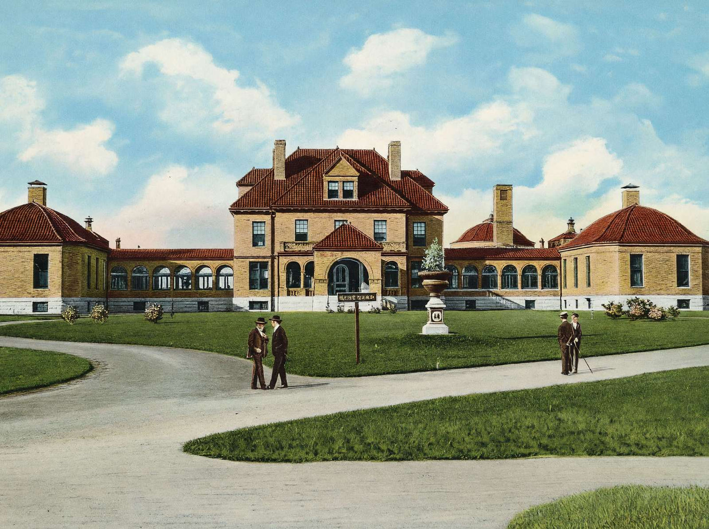 Mary Hitchcock Memorial Hospital Hanover NH in 1910 Vintage Print (7 Sizes)
