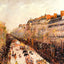 Mardi Gras on the Boulevards Fine Art Print 1897 by Camille Pissarro (6 Sizes)