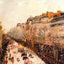 Mardi Gras on the Boulevards Fine Art Print 1897 by Camille Pissarro (6 Sizes)
