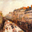 Mardi Gras on the Boulevards Fine Art Print 1897 by Camille Pissarro (6 Sizes)