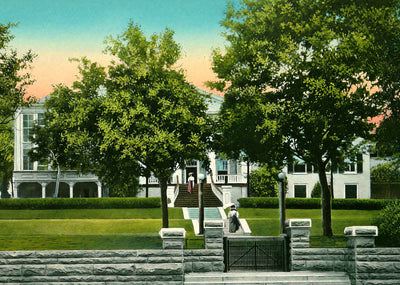Mary Baldwin Seminary Staunton VA in 1907 Vintage Print (7 Sizes)