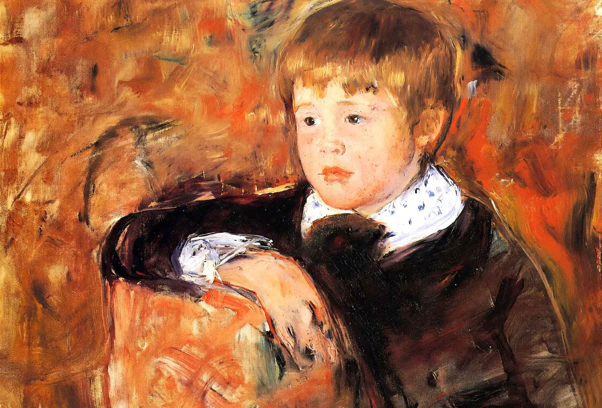 Master Robert Kelso Cassatt Fine Art Print 1882 by Mary Cassatt (6 Sizes)