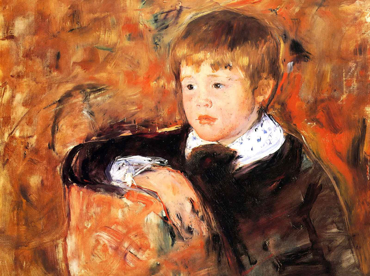 Master Robert Kelso Cassatt Fine Art Print 1882 by Mary Cassatt (6 Sizes)