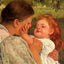 Maternal Caress 1896 Painting by Mary Cassatt Art Print (6 Sizes) - Enhanced