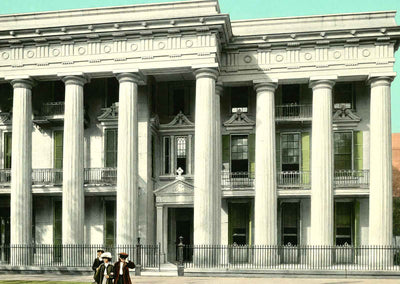 McGill Institute Mobile Alabama in 1905 Vintage Print (7 Sizes)
