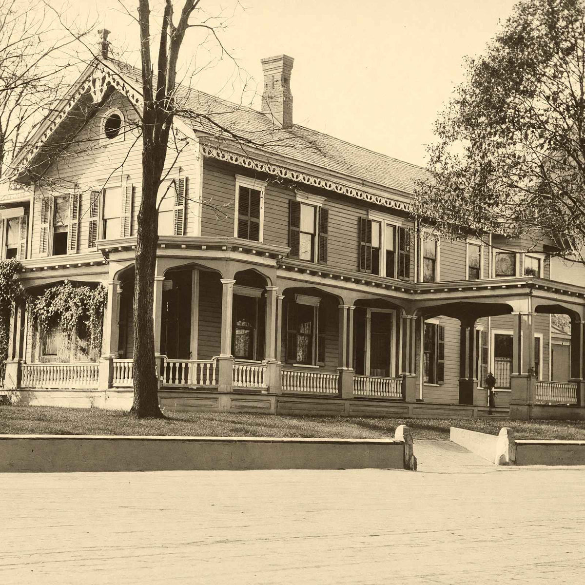 McKinley's Home Canton Ohio in 1909 Vintage Photo (7 Sizes) - Restored