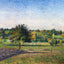 Meadows at Eragny art print by Camille Pissarro (1886)