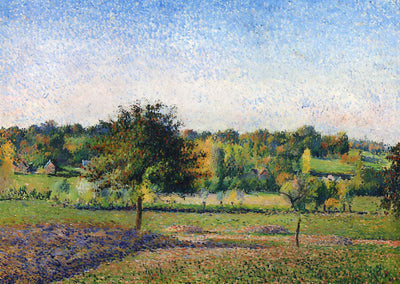 Meadows at Eragny 1886 Painting by Camille Pissarro Fine Art Print (6 Sizes)