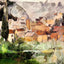 Medan Chateau and Village 1885 Painting by Paul Cezanne Fine Art Print (6 Sizes)