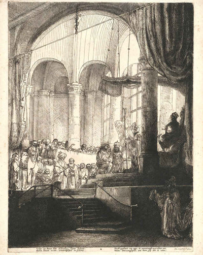 Medea or the Marriage of Jason and Creusa fine art print by Rembrandt (1648)