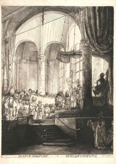 Medea or the Marriage of Jason and Creusa 1648 by Rembrandt Art Print (6 Sizes)