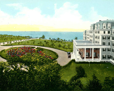 Royal Palm and Biscayne Bay